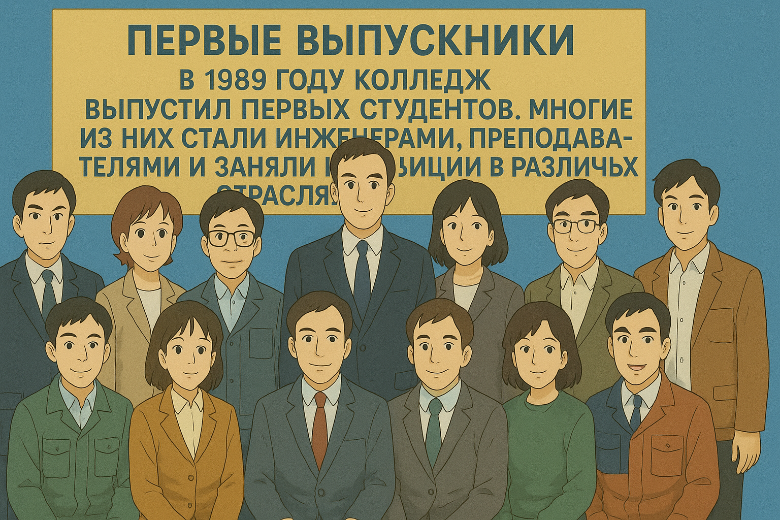 Первые выпускники